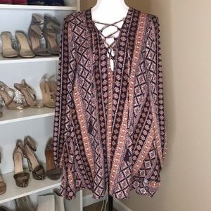 Show me your mumu lighting bird tunic size xs